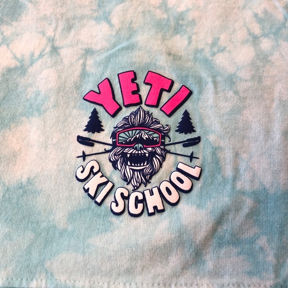 Disney Blue Expedition Everest Yeti Ski School Spirit Jersey Adult Size - NEW - Picture 5 of 5